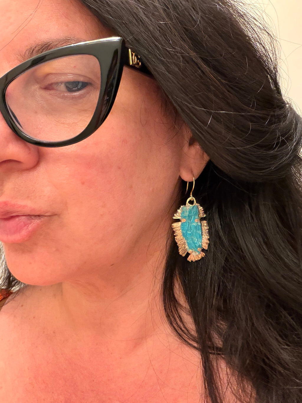 Elemental Earrings — Royston Turquoise